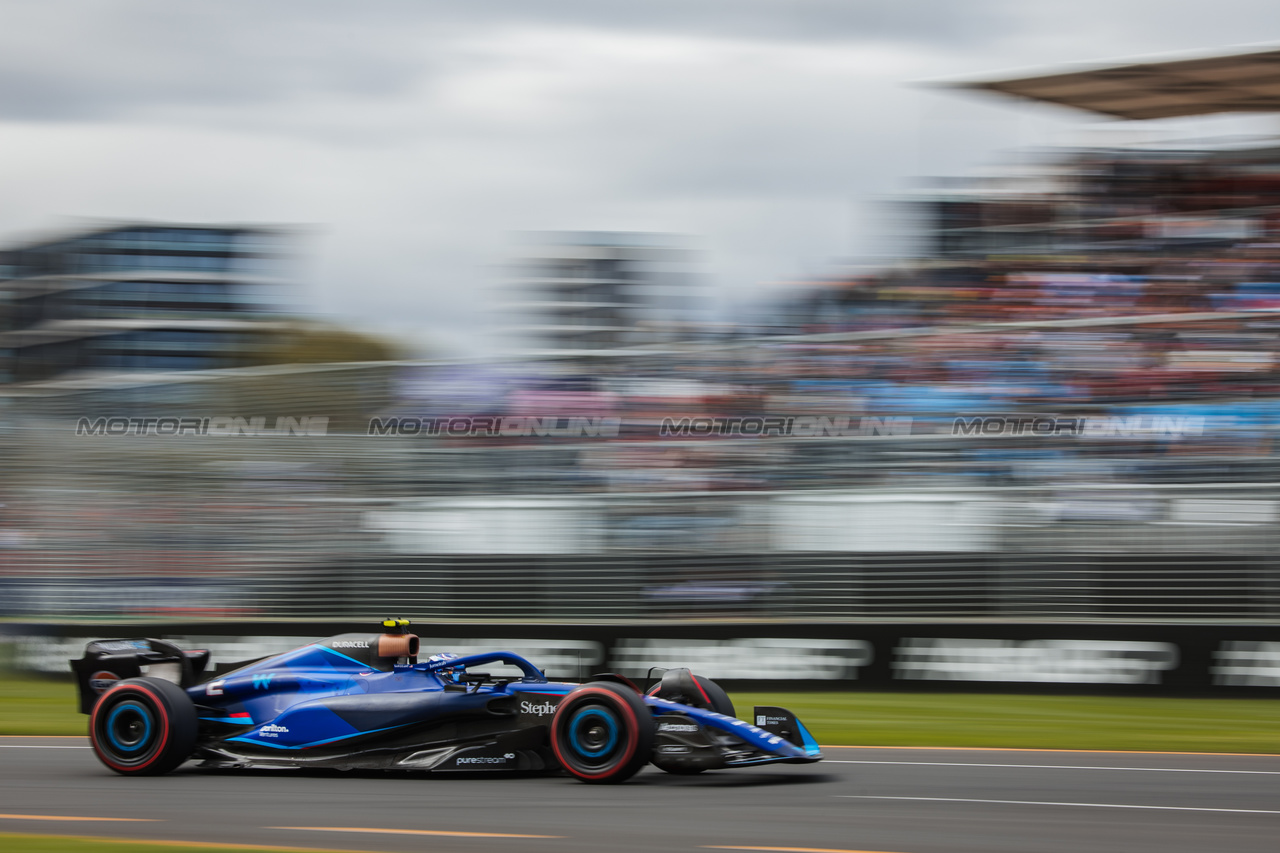 GP AUSTRALIA, Logan Sargeant (USA) Williams Racing FW45.

01.04.2023. Formula 1 World Championship, Rd 3, Australian Grand Prix, Albert Park, Melbourne, Australia, Qualifiche Day.

- www.xpbimages.com, EMail: requests@xpbimages.com ¬© Copyright: Bearne / XPB Images