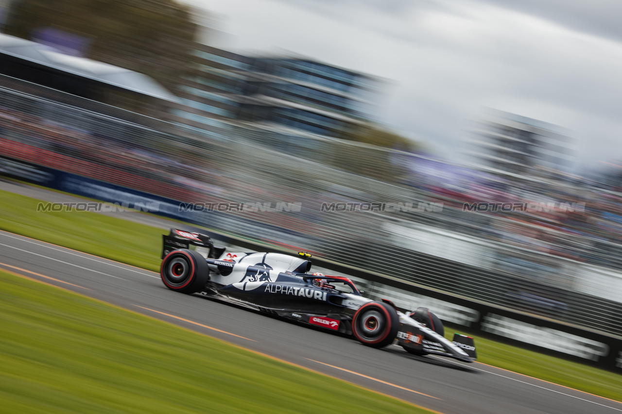 GP AUSTRALIA, Yuki Tsunoda (JPN) AlphaTauri AT04.

01.04.2023. Formula 1 World Championship, Rd 3, Australian Grand Prix, Albert Park, Melbourne, Australia, Qualifiche Day.

- www.xpbimages.com, EMail: requests@xpbimages.com ¬© Copyright: Bearne / XPB Images