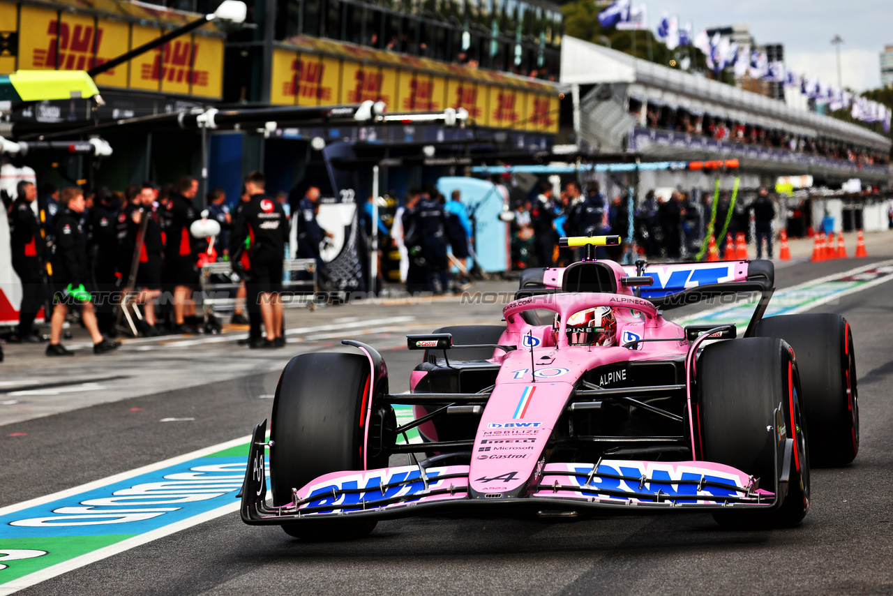 GP AUSTRALIA, Pierre Gasly (FRA) Alpine F1 Team A523.

01.04.2023. Formula 1 World Championship, Rd 3, Australian Grand Prix, Albert Park, Melbourne, Australia, Qualifiche Day.

- www.xpbimages.com, EMail: requests@xpbimages.com ¬© Copyright: Batchelor / XPB Images