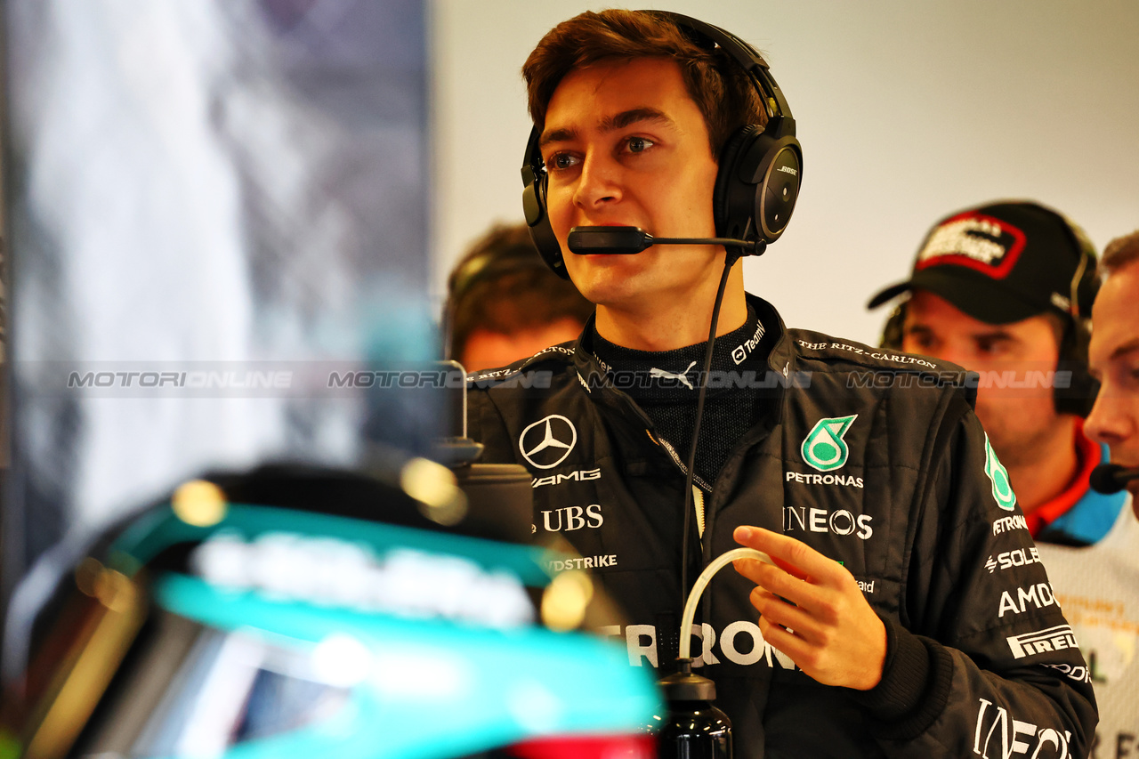 GP AUSTRALIA, George Russell (GBR) Mercedes AMG F1.

01.04.2023. Formula 1 World Championship, Rd 3, Australian Grand Prix, Albert Park, Melbourne, Australia, Qualifiche Day.

- www.xpbimages.com, EMail: requests@xpbimages.com ¬© Copyright: Batchelor / XPB Images