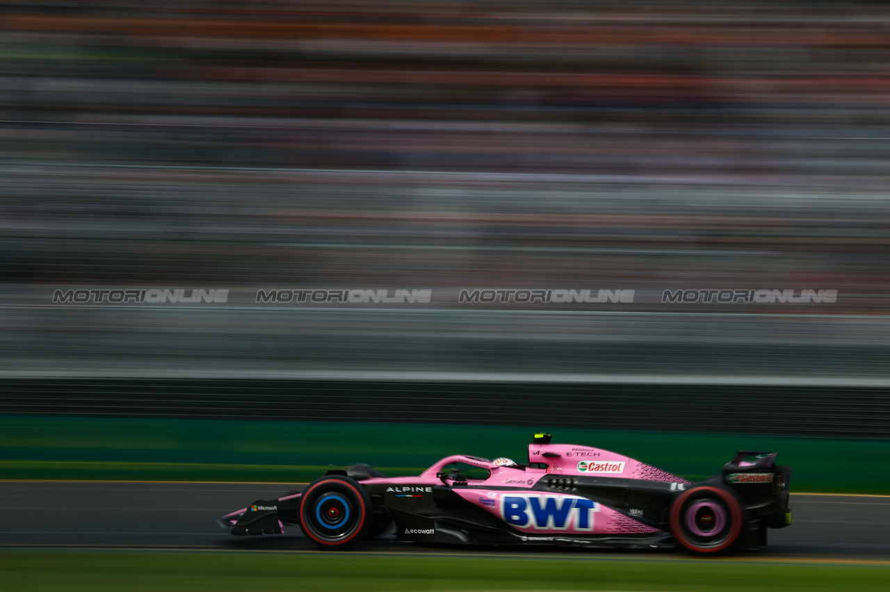 GP AUSTRALIA, Pierre Gasly (FRA), Alpine F1 Team 
01.04.2023. Formula 1 World Championship, Rd 3, Australian Grand Prix, Albert Park, Melbourne, Australia, Qualifiche Day.
- www.xpbimages.com, EMail: requests@xpbimages.com ¬© Copyright: Charniaux / XPB Images