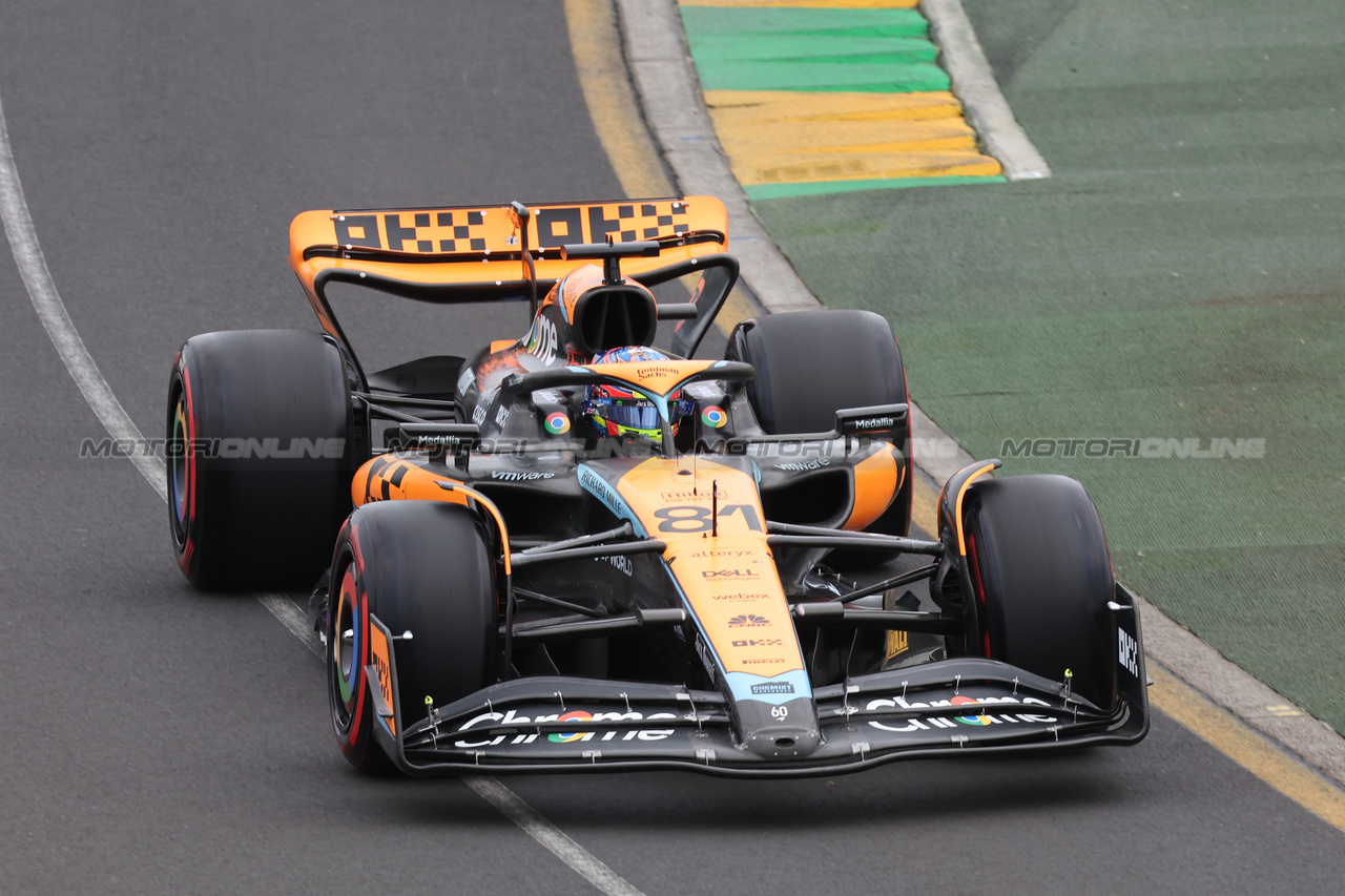 GP AUSTRALIA, Oscar Piastri (AUS) McLaren MCL60.

01.04.2023. Formula 1 World Championship, Rd 3, Australian Grand Prix, Albert Park, Melbourne, Australia, Qualifiche Day.

- www.xpbimages.com, EMail: requests@xpbimages.com ¬© Copyright: Batchelor / XPB Images
