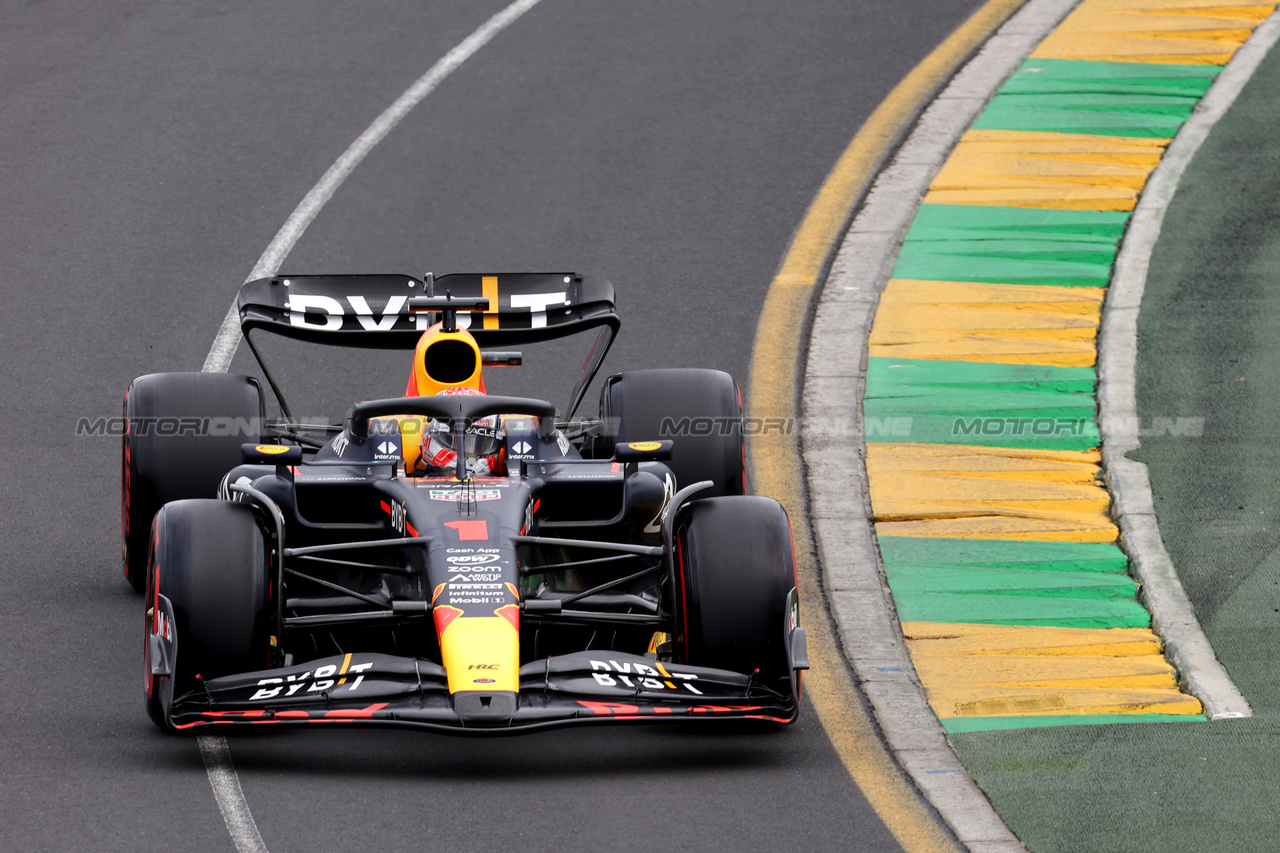GP AUSTRALIA, Max Verstappen (NLD) Red Bull Racing RB19.

01.04.2023. Formula 1 World Championship, Rd 3, Australian Grand Prix, Albert Park, Melbourne, Australia, Qualifiche Day.

- www.xpbimages.com, EMail: requests@xpbimages.com ¬© Copyright: Batchelor / XPB Images