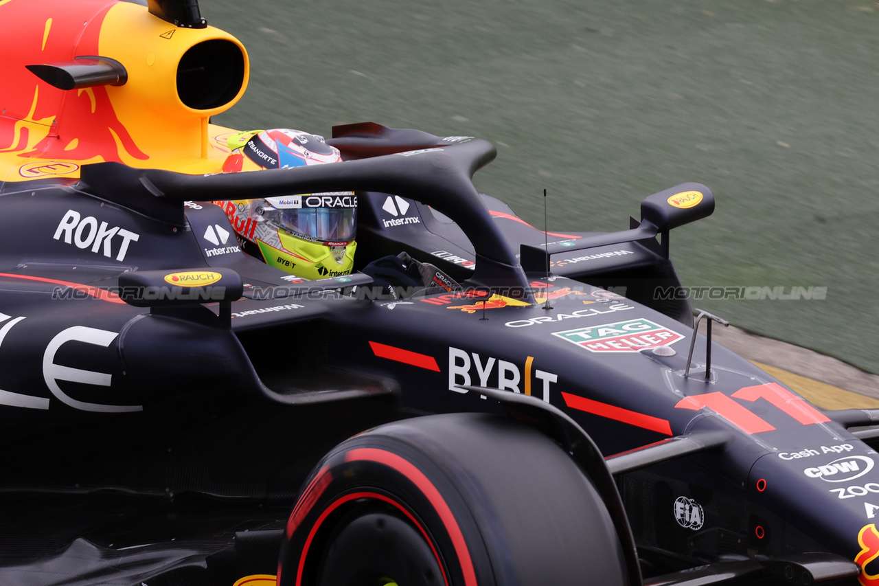 GP AUSTRALIA, Sergio Perez (MEX) Red Bull Racing RB19.

01.04.2023. Formula 1 World Championship, Rd 3, Australian Grand Prix, Albert Park, Melbourne, Australia, Qualifiche Day.

- www.xpbimages.com, EMail: requests@xpbimages.com ¬© Copyright: Batchelor / XPB Images