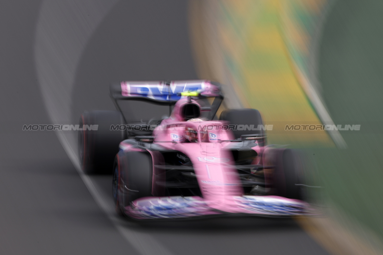 GP AUSTRALIA, Pierre Gasly (FRA) Alpine F1 Team A523.

01.04.2023. Formula 1 World Championship, Rd 3, Australian Grand Prix, Albert Park, Melbourne, Australia, Qualifiche Day.

- www.xpbimages.com, EMail: requests@xpbimages.com ¬© Copyright: Batchelor / XPB Images