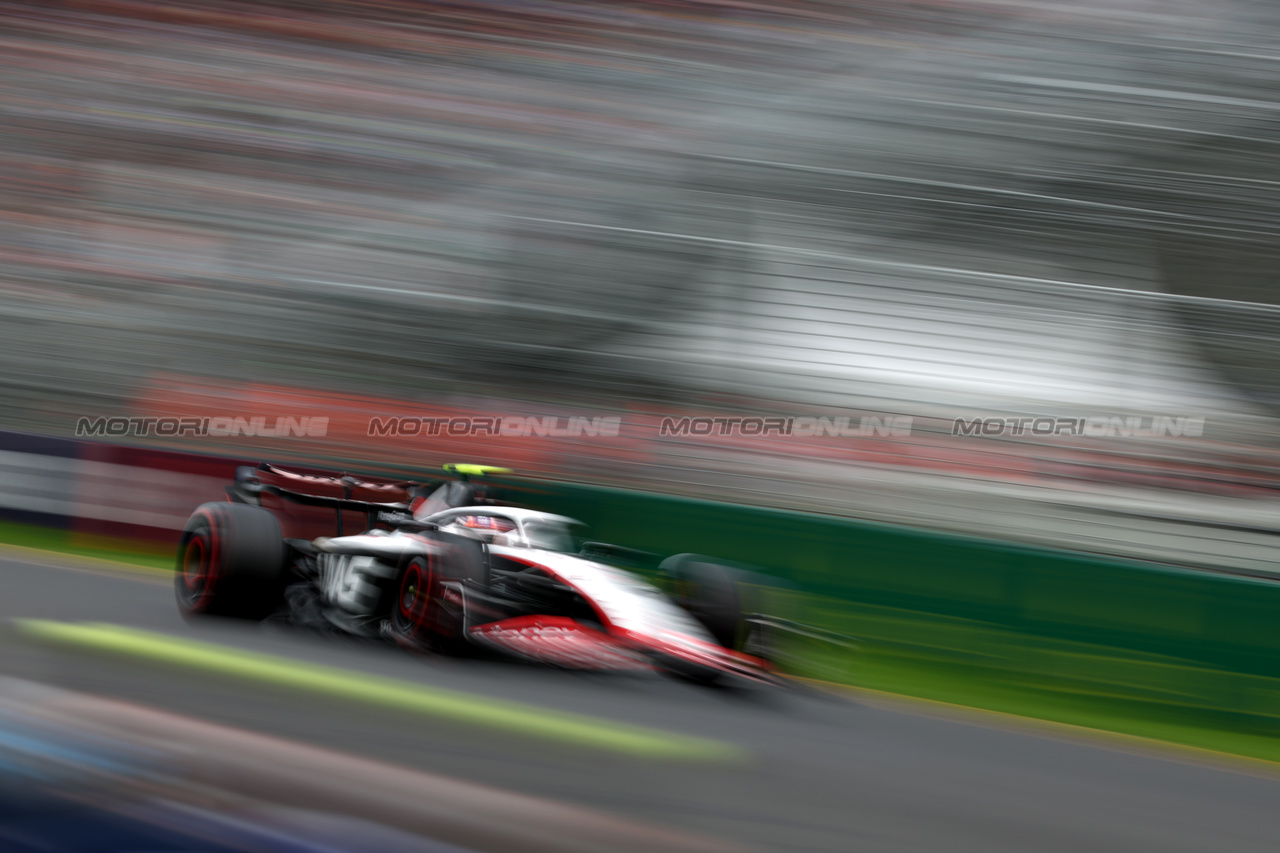 GP AUSTRALIA, Nico Hulkenberg (GER) Haas VF-23.

01.04.2023. Formula 1 World Championship, Rd 3, Australian Grand Prix, Albert Park, Melbourne, Australia, Qualifiche Day.

- www.xpbimages.com, EMail: requests@xpbimages.com ¬© Copyright: Moy / XPB Images