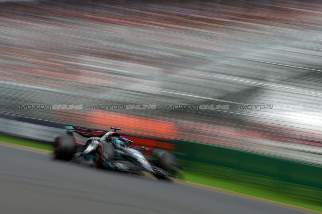 GP AUSTRALIA, George Russell (GBR) Mercedes AMG F1 W14.

01.04.2023. Formula 1 World Championship, Rd 3, Australian Grand Prix, Albert Park, Melbourne, Australia, Qualifiche Day.

- www.xpbimages.com, EMail: requests@xpbimages.com ¬© Copyright: Moy / XPB Images
