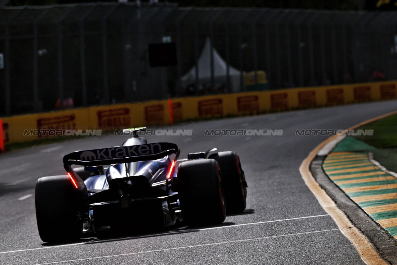 GP AUSTRALIA, Logan Sargeant (USA) Williams Racing FW45.

01.04.2023. Formula 1 World Championship, Rd 3, Australian Grand Prix, Albert Park, Melbourne, Australia, Qualifiche Day.

 - www.xpbimages.com, EMail: requests@xpbimages.com ¬© Copyright: Coates / XPB Images