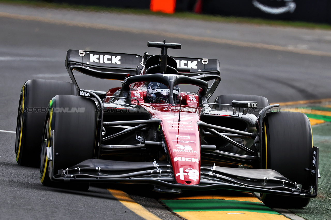 GP AUSTRALIA, Valtteri Bottas (FIN) Alfa Romeo F1 Team C43.

01.04.2023. Formula 1 World Championship, Rd 3, Australian Grand Prix, Albert Park, Melbourne, Australia, Qualifiche Day.

 - www.xpbimages.com, EMail: requests@xpbimages.com ¬© Copyright: Coates / XPB Images