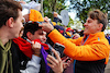 GP AUSTRALIA, Oscar Piastri (AUS) McLaren with fans.
01.04.2023. Formula 1 World Championship, Rd 3, Australian Grand Prix, Albert Park, Melbourne, Australia, Qualifiche Day.
- www.xpbimages.com, EMail: requests@xpbimages.com ¬© Copyright: Batchelor / XPB Images