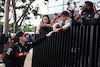 GP AUSTRALIA, Zhou Guanyu (CHN) Alfa Romeo F1 Team with fans.
01.04.2023. Formula 1 World Championship, Rd 3, Australian Grand Prix, Albert Park, Melbourne, Australia, Qualifiche Day.
 - www.xpbimages.com, EMail: requests@xpbimages.com ¬© Copyright: Coates / XPB Images