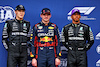 GP AUSTRALIA, Qualifiche top three in parc ferme George Russell (GBR) Mercedes AMG F1, second; Max Verstappen (NLD) Red Bull Racing, pole position; Lewis Hamilton (GBR) Mercedes AMG F1, third.
01.04.2023. Formula 1 World Championship, Rd 3, Australian Grand Prix, Albert Park, Melbourne, Australia, Qualifiche Day.
- www.xpbimages.com, EMail: requests@xpbimages.com ¬© Copyright: Batchelor / XPB Images