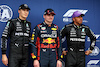 GP AUSTRALIA, Qualifiche top three in parc ferme George Russell (GBR) Mercedes AMG F1, second; Max Verstappen (NLD) Red Bull Racing, pole position; Lewis Hamilton (GBR) Mercedes AMG F1, third.
01.04.2023. Formula 1 World Championship, Rd 3, Australian Grand Prix, Albert Park, Melbourne, Australia, Qualifiche Day.
- www.xpbimages.com, EMail: requests@xpbimages.com ¬© Copyright: Moy / XPB Images