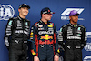 GP AUSTRALIA, Qualifiche top three in parc ferme George Russell (GBR) Mercedes AMG F1, second; Max Verstappen (NLD) Red Bull Racing, pole position; Lewis Hamilton (GBR) Mercedes AMG F1, third.
01.04.2023. Formula 1 World Championship, Rd 3, Australian Grand Prix, Albert Park, Melbourne, Australia, Qualifiche Day.
- www.xpbimages.com, EMail: requests@xpbimages.com ¬© Copyright: Moy / XPB Images