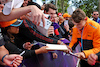 GP AUSTRALIA, Oscar Piastri (AUS) McLaren with fans.
01.04.2023. Formula 1 World Championship, Rd 3, Australian Grand Prix, Albert Park, Melbourne, Australia, Qualifiche Day.
- www.xpbimages.com, EMail: requests@xpbimages.com ¬© Copyright: Batchelor / XPB Images