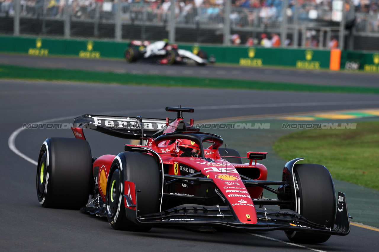 GP AUSTRALIA, Charles Leclerc (MON) Ferrari SF-23.

31.03.2023. Formula 1 World Championship, Rd 3, Australian Grand Prix, Albert Park, Melbourne, Australia, Practice Day.

- www.xpbimages.com, EMail: requests@xpbimages.com ¬© Copyright: Moy / XPB Images