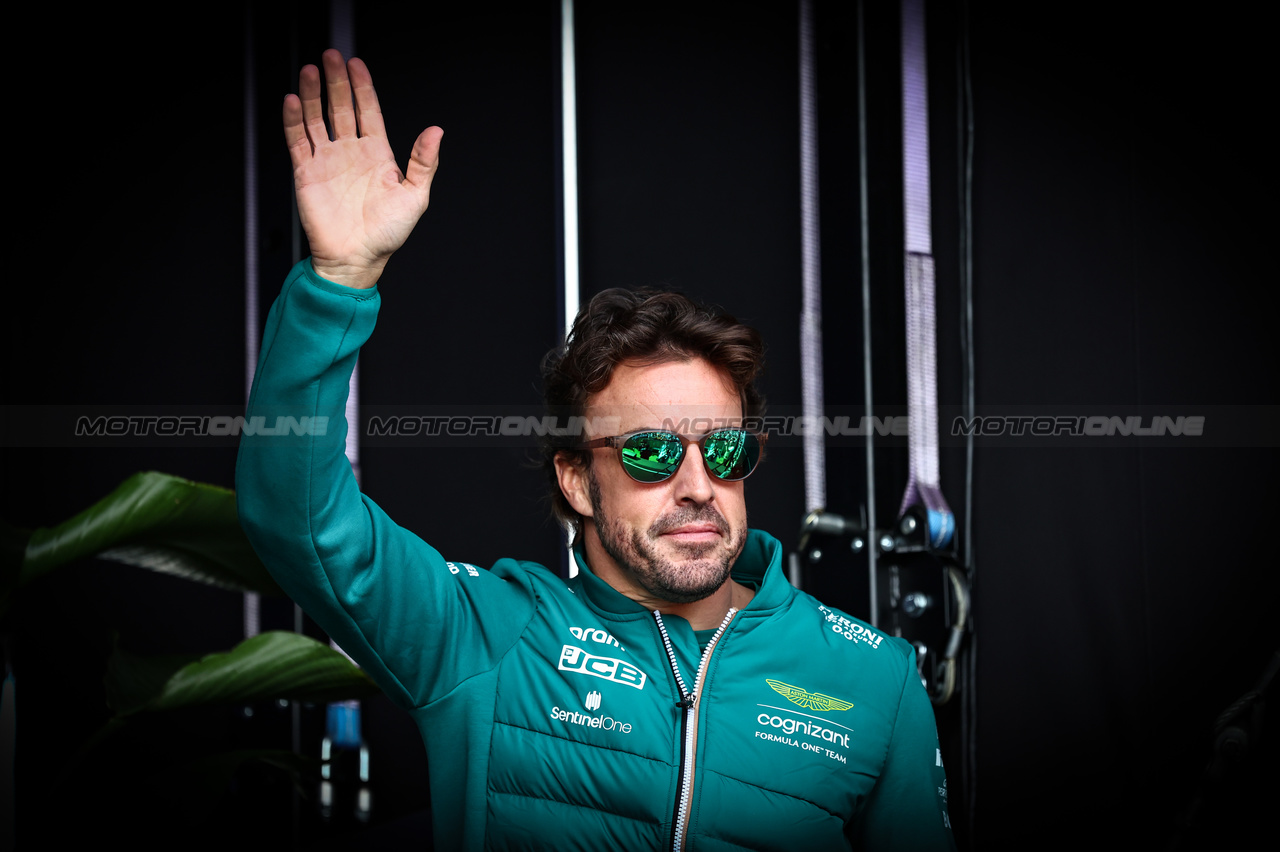 GP AUSTRALIA, Fernando Alonso (ESP), Aston Martin Racing 
31.03.2023. Formula 1 World Championship, Rd 3, Australian Grand Prix, Albert Park, Melbourne, Australia, Practice Day.
- www.xpbimages.com, EMail: requests@xpbimages.com ¬© Copyright: Charniaux / XPB Images