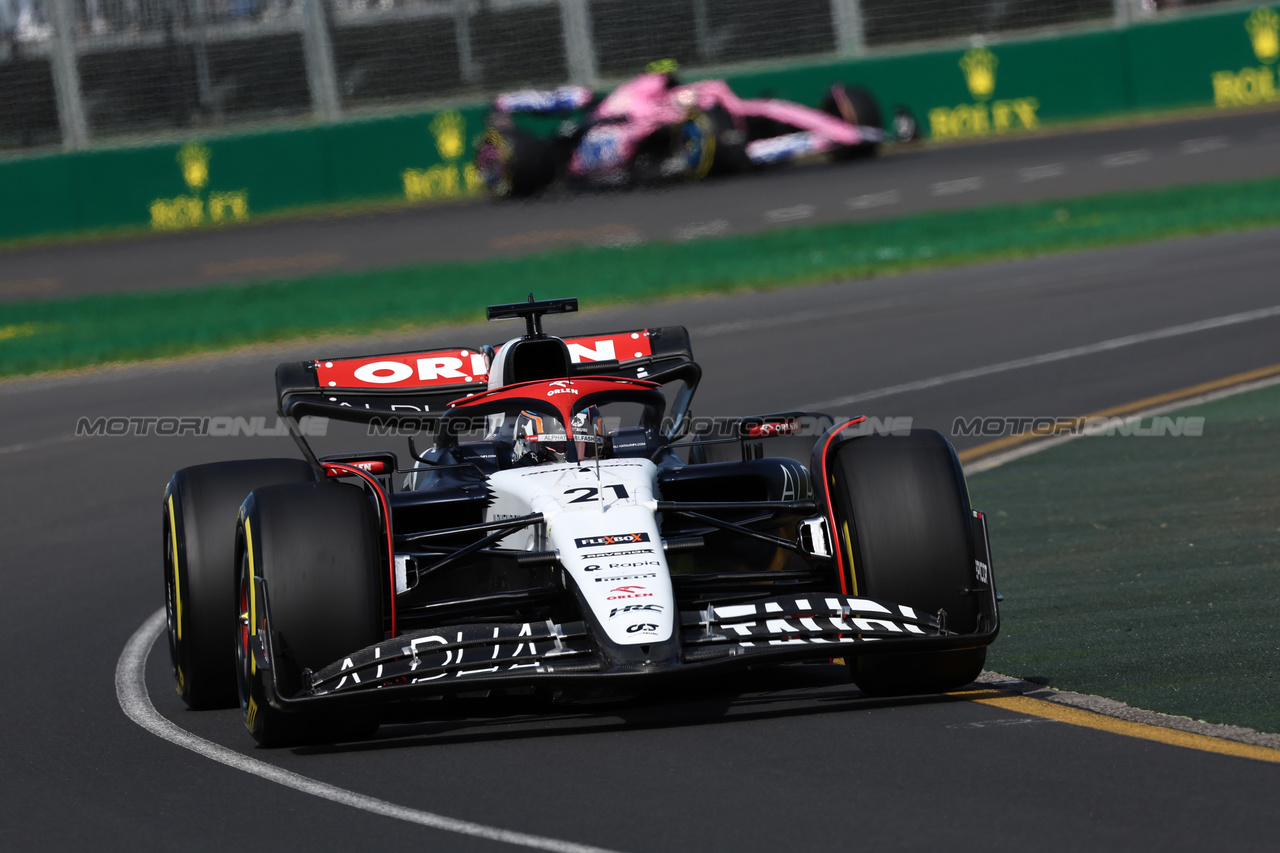 GP AUSTRALIA, Nyck de Vries (NLD) AlphaTauri AT04.

31.03.2023. Formula 1 World Championship, Rd 3, Australian Grand Prix, Albert Park, Melbourne, Australia, Practice Day.

- www.xpbimages.com, EMail: requests@xpbimages.com ¬© Copyright: Moy / XPB Images