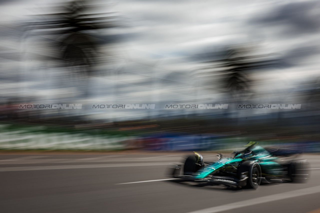 GP AUSTRALIA, Fernando Alonso (ESP) Aston Martin F1 Team AMR23.

31.03.2023. Formula 1 World Championship, Rd 3, Australian Grand Prix, Albert Park, Melbourne, Australia, Practice Day.

- www.xpbimages.com, EMail: requests@xpbimages.com ¬© Copyright: Bearne / XPB Images
