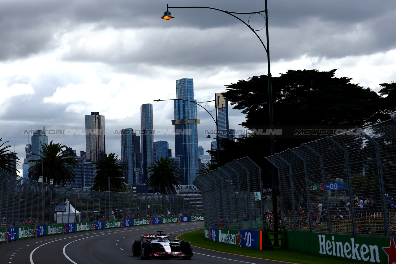 GP AUSTRALIA, Kevin Magnussen (DEN) Haas VF-23.

31.03.2023. Formula 1 World Championship, Rd 3, Australian Grand Prix, Albert Park, Melbourne, Australia, Practice Day.

 - www.xpbimages.com, EMail: requests@xpbimages.com ¬© Copyright: Coates / XPB Images