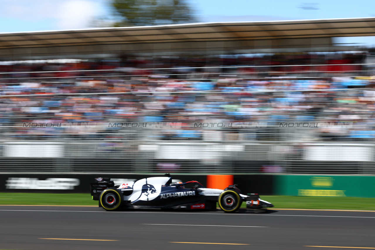 GP AUSTRALIA, Nyck de Vries (NLD) AlphaTauri AT04.

31.03.2023. Formula 1 World Championship, Rd 3, Australian Grand Prix, Albert Park, Melbourne, Australia, Practice Day.

 - www.xpbimages.com, EMail: requests@xpbimages.com ¬© Copyright: Coates / XPB Images