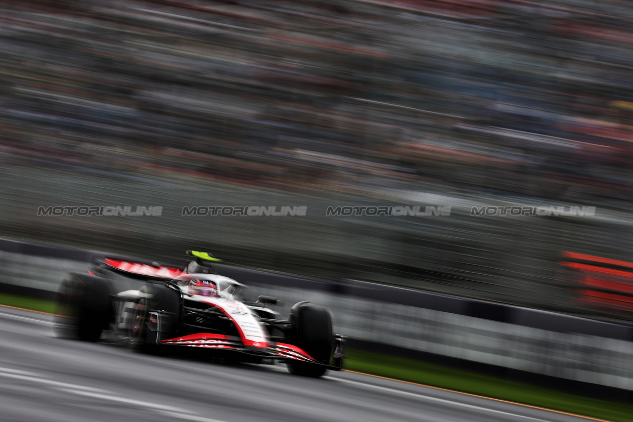 GP AUSTRALIA, Nico Hulkenberg (GER) Haas VF-23.

31.03.2023. Formula 1 World Championship, Rd 3, Australian Grand Prix, Albert Park, Melbourne, Australia, Practice Day.

 - www.xpbimages.com, EMail: requests@xpbimages.com ¬© Copyright: Coates / XPB Images