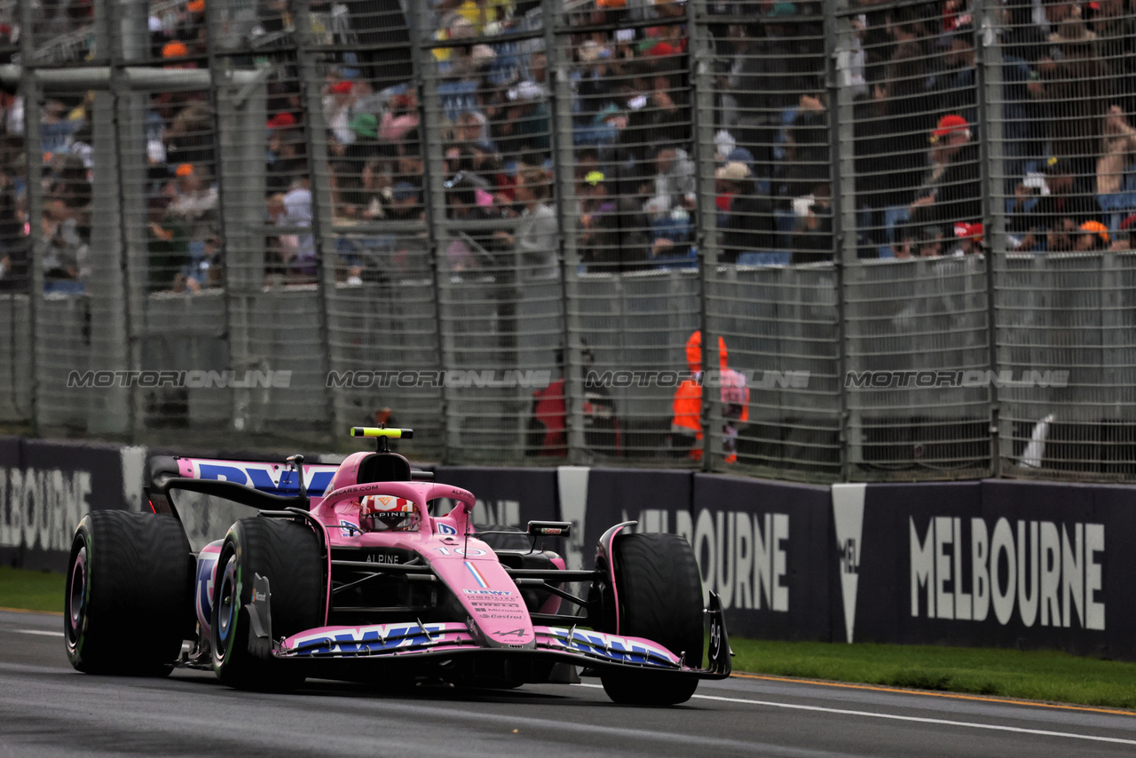 GP AUSTRALIA, Pierre Gasly (FRA) Alpine F1 Team A523.

31.03.2023. Formula 1 World Championship, Rd 3, Australian Grand Prix, Albert Park, Melbourne, Australia, Practice Day.

- www.xpbimages.com, EMail: requests@xpbimages.com ¬© Copyright: Bearne / XPB Images