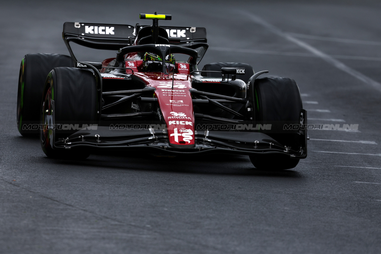 GP AUSTRALIA, Guanyu Zhou (CHI), Alfa Romeo Racing 
31.03.2023. Formula 1 World Championship, Rd 3, Australian Grand Prix, Albert Park, Melbourne, Australia, Practice Day.
- www.xpbimages.com, EMail: requests@xpbimages.com ¬© Copyright: Charniaux / XPB Images