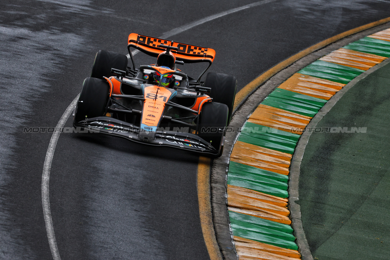 GP AUSTRALIA, Oscar Piastri (AUS) McLaren MCL60.

31.03.2023. Formula 1 World Championship, Rd 3, Australian Grand Prix, Albert Park, Melbourne, Australia, Practice Day.

 - www.xpbimages.com, EMail: requests@xpbimages.com ¬© Copyright: Coates / XPB Images