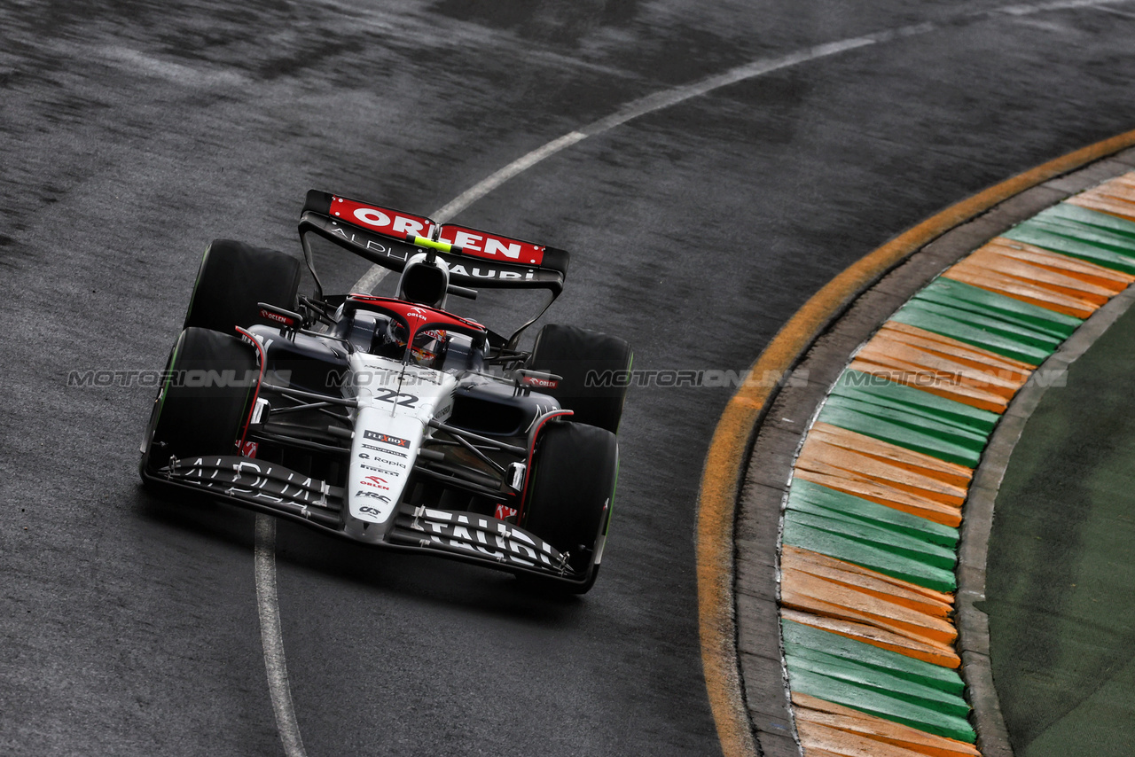 GP AUSTRALIA, Yuki Tsunoda (JPN) AlphaTauri AT04.

31.03.2023. Formula 1 World Championship, Rd 3, Australian Grand Prix, Albert Park, Melbourne, Australia, Practice Day.

 - www.xpbimages.com, EMail: requests@xpbimages.com ¬© Copyright: Coates / XPB Images
