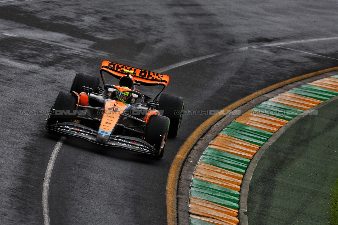 GP AUSTRALIA, Lando Norris (GBR) McLaren MCL60.

31.03.2023. Formula 1 World Championship, Rd 3, Australian Grand Prix, Albert Park, Melbourne, Australia, Practice Day.

 - www.xpbimages.com, EMail: requests@xpbimages.com ¬© Copyright: Coates / XPB Images