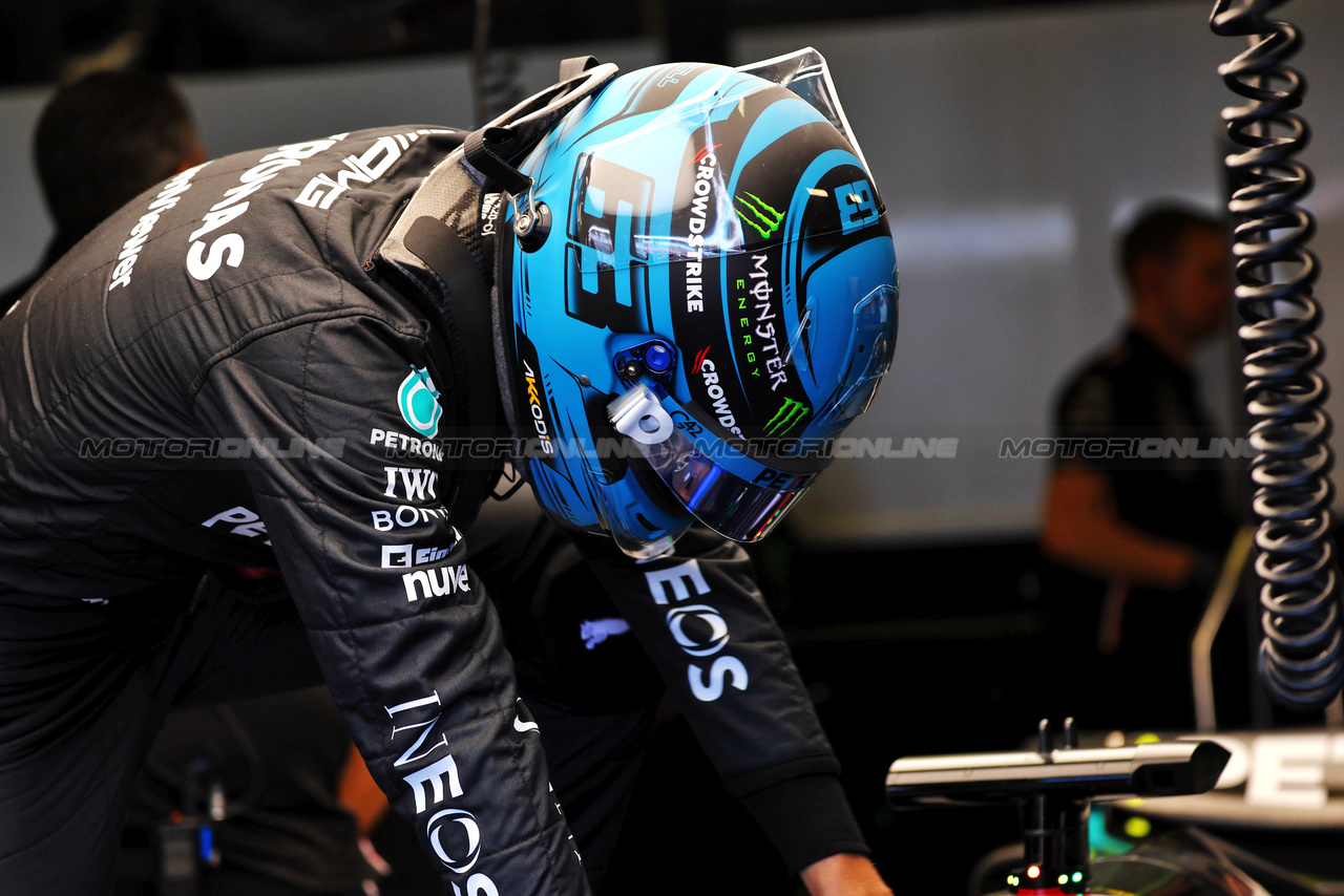 GP AUSTRALIA, George Russell (GBR) Mercedes AMG F1.

31.03.2023. Formula 1 World Championship, Rd 3, Australian Grand Prix, Albert Park, Melbourne, Australia, Practice Day.

- www.xpbimages.com, EMail: requests@xpbimages.com ¬© Copyright: Batchelor / XPB Images