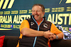 GP AUSTRALIA, Zak Brown (USA) McLaren Executive Director in the FIA Press Conference.
31.03.2023. Formula 1 World Championship, Rd 3, Australian Grand Prix, Albert Park, Melbourne, Australia, Practice Day.
- www.xpbimages.com, EMail: requests@xpbimages.com ¬© Copyright: Moy / XPB Images