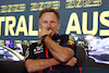 GP AUSTRALIA, Christian Horner (GBR) Red Bull Racing Team Principal in the FIA Press Conference.
31.03.2023. Formula 1 World Championship, Rd 3, Australian Grand Prix, Albert Park, Melbourne, Australia, Practice Day.
- www.xpbimages.com, EMail: requests@xpbimages.com ¬© Copyright: Moy / XPB Images