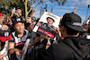 GP AUSTRALIA, Zhou Guanyu (CHN) Alfa Romeo F1 Team with fans.
31.03.2023. Formula 1 World Championship, Rd 3, Australian Grand Prix, Albert Park, Melbourne, Australia, Practice Day.
- www.xpbimages.com, EMail: requests@xpbimages.com ¬© Copyright: Moy / XPB Images