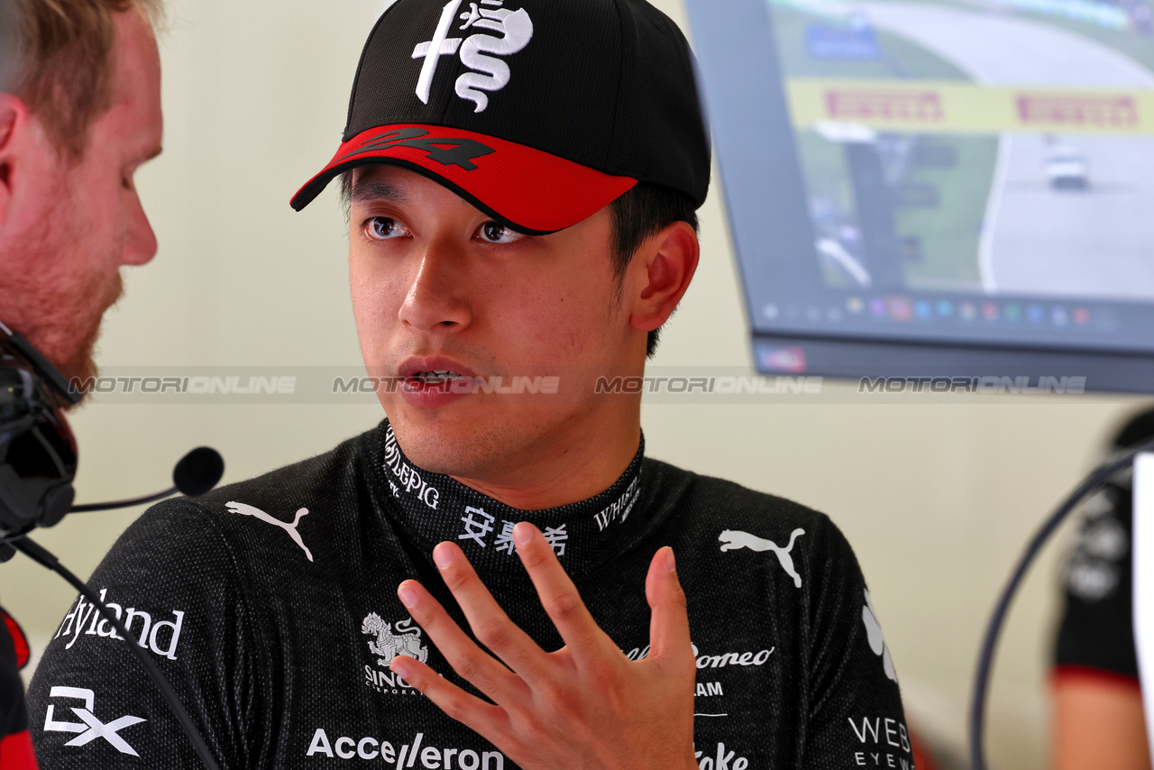 GP AUSTRIA, Zhou Guanyu (CHN) Alfa Romeo F1 Team.

02.07.2023. Formula 1 World Championship, Rd 10, Austrian Grand Prix, Spielberg, Austria, Gara Day.

 - www.xpbimages.com, EMail: requests@xpbimages.com © Copyright: Coates / XPB Images