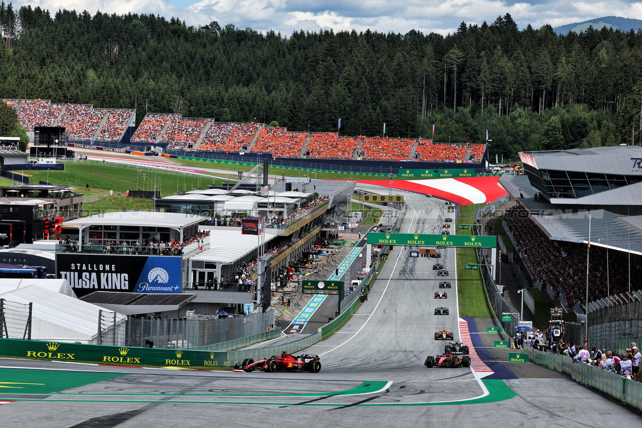 GP AUSTRIA, Charles Leclerc (MON) Ferrari SF-23.

02.07.2023. Formula 1 World Championship, Rd 10, Austrian Grand Prix, Spielberg, Austria, Gara Day.

- www.xpbimages.com, EMail: requests@xpbimages.com © Copyright: Moy / XPB Images
