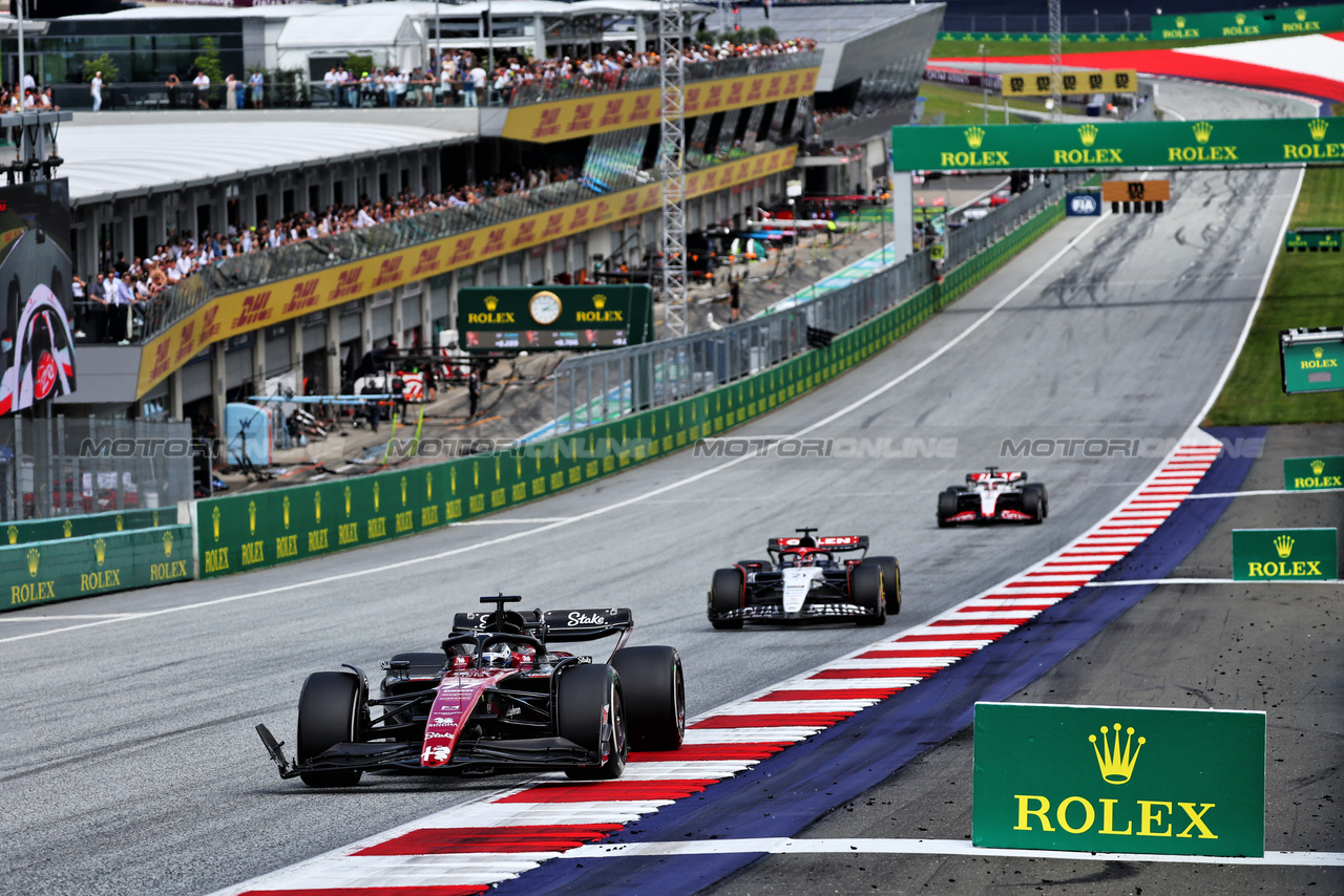 GP AUSTRIA, Valtteri Bottas (FIN) Alfa Romeo F1 Team C43.

02.07.2023. Formula 1 World Championship, Rd 10, Austrian Grand Prix, Spielberg, Austria, Gara Day.

- www.xpbimages.com, EMail: requests@xpbimages.com © Copyright: Batchelor / XPB Images