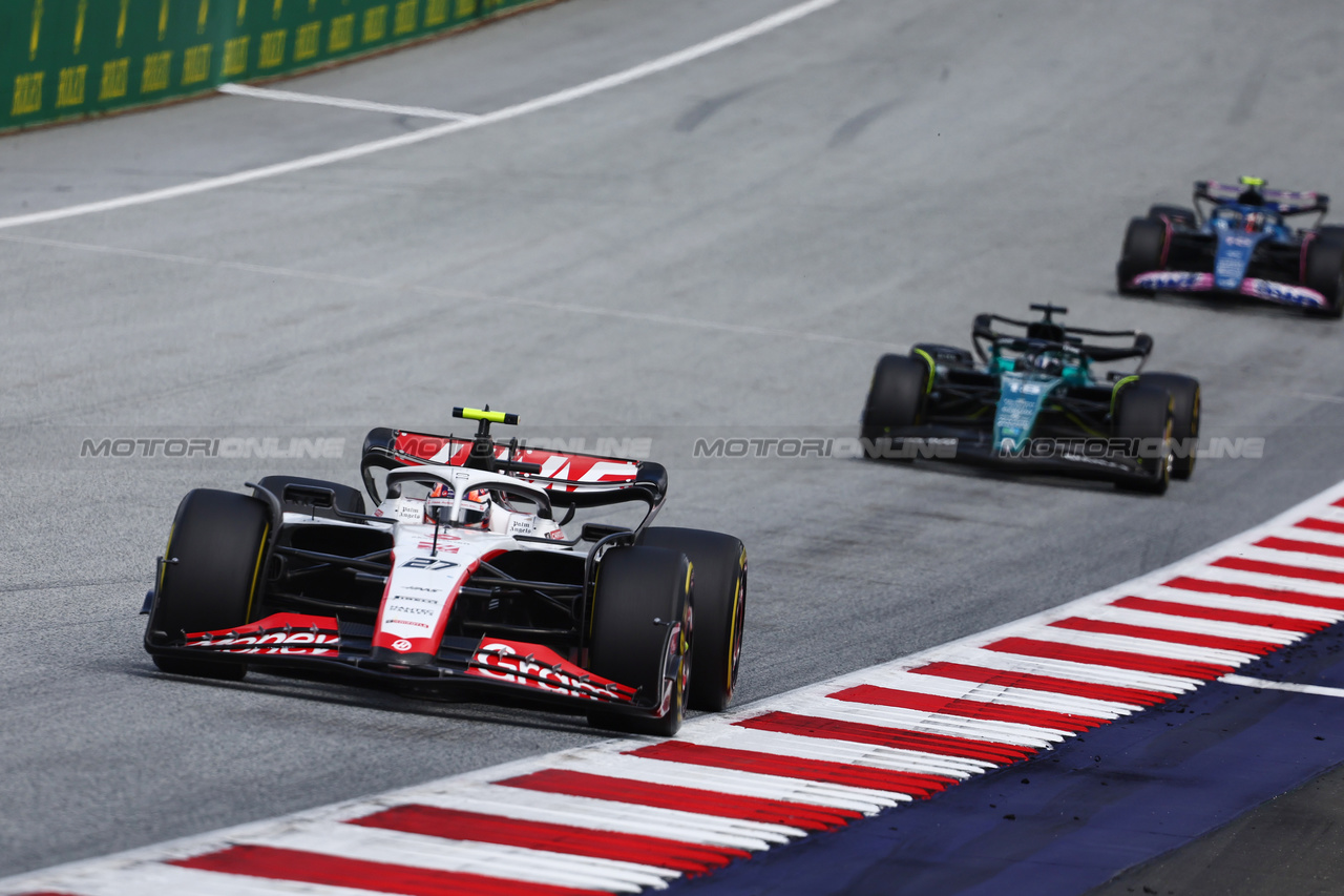 GP AUSTRIA, Kevin Magnussen (DEN) Haas VF-23.

02.07.2023. Formula 1 World Championship, Rd 10, Austrian Grand Prix, Spielberg, Austria, Gara Day.

- www.xpbimages.com, EMail: requests@xpbimages.com © Copyright: Batchelor / XPB Images