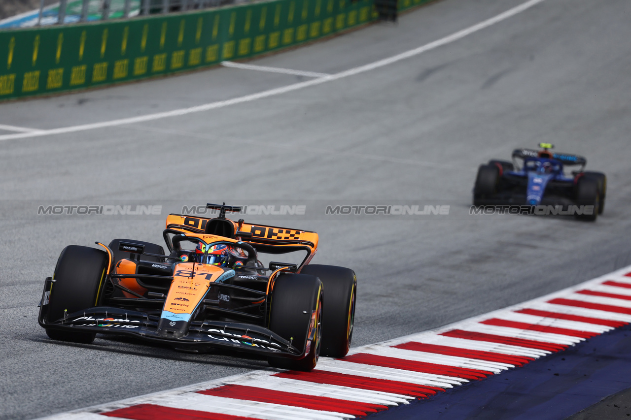 GP AUSTRIA, Oscar Piastri (AUS) McLaren MCL60.

02.07.2023. Formula 1 World Championship, Rd 10, Austrian Grand Prix, Spielberg, Austria, Gara Day.

- www.xpbimages.com, EMail: requests@xpbimages.com © Copyright: Batchelor / XPB Images