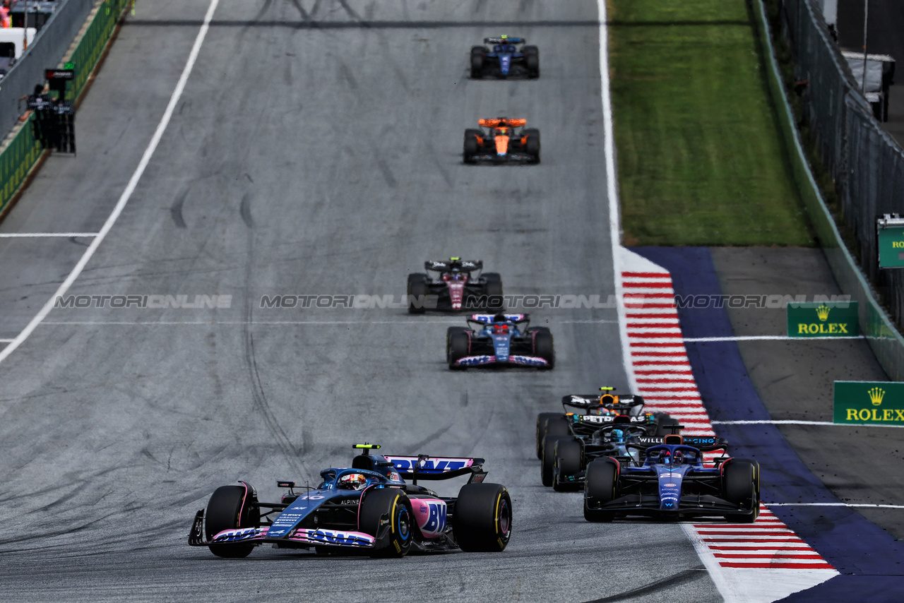 GP AUSTRIA, Pierre Gasly (FRA) Alpine F1 Team A523.

02.07.2023. Formula 1 World Championship, Rd 10, Austrian Grand Prix, Spielberg, Austria, Gara Day.

- www.xpbimages.com, EMail: requests@xpbimages.com © Copyright: Moy / XPB Images
