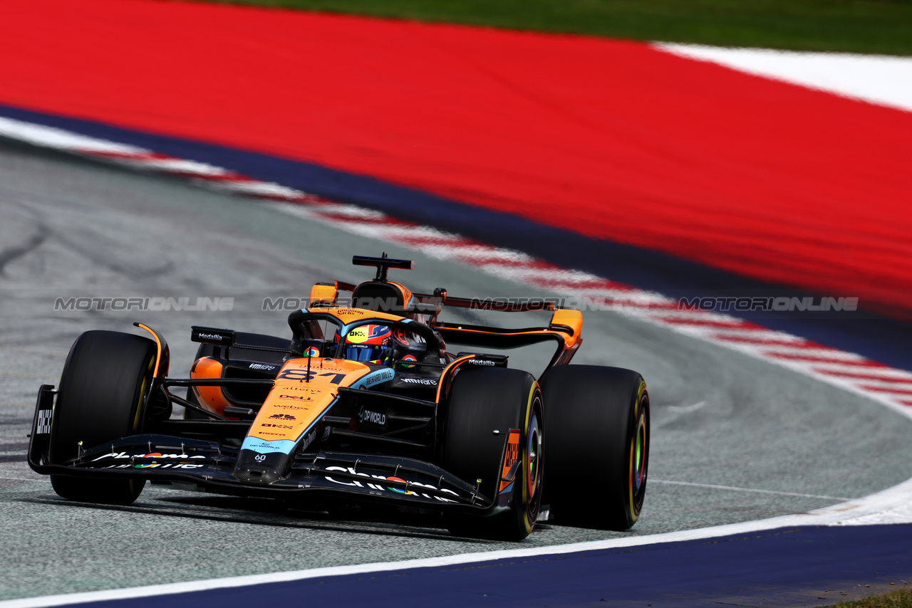 GP AUSTRIA, Oscar Piastri (AUS) McLaren MCL60.

02.07.2023. Formula 1 World Championship, Rd 10, Austrian Grand Prix, Spielberg, Austria, Gara Day.

- www.xpbimages.com, EMail: requests@xpbimages.com © Copyright: Batchelor / XPB Images
