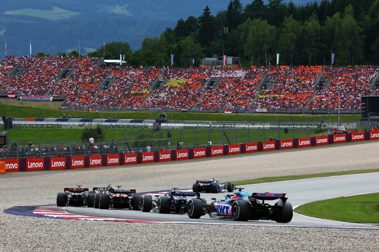 GP AUSTRIA, Esteban Ocon (FRA) Alpine F1 Team A523.

02.07.2023. Formula 1 World Championship, Rd 10, Austrian Grand Prix, Spielberg, Austria, Gara Day.

 - www.xpbimages.com, EMail: requests@xpbimages.com © Copyright: Coates / XPB Images
