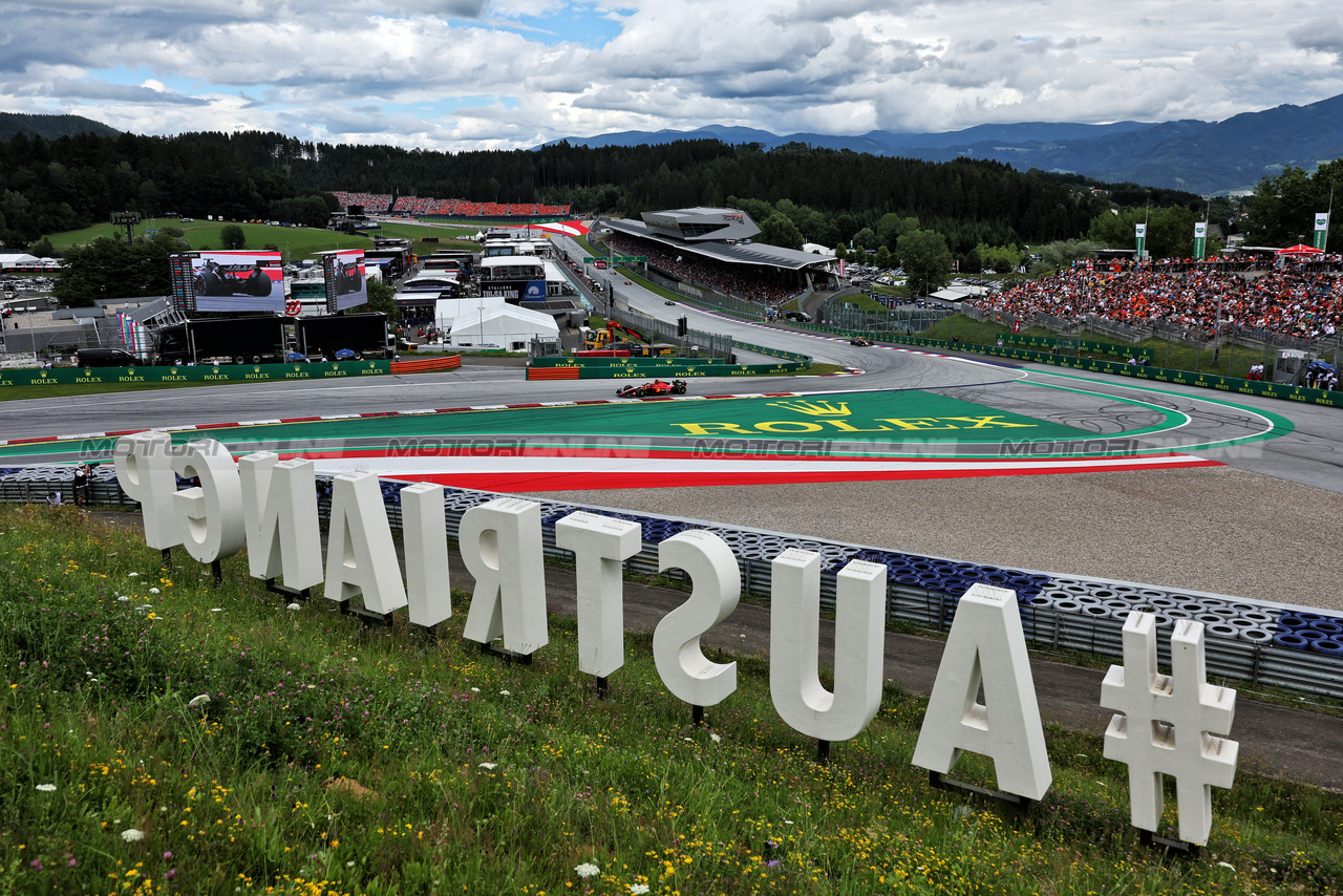 GP AUSTRIA, Charles Leclerc (MON) Ferrari SF-23.

02.07.2023. Formula 1 World Championship, Rd 10, Austrian Grand Prix, Spielberg, Austria, Gara Day.

- www.xpbimages.com, EMail: requests@xpbimages.com © Copyright: Moy / XPB Images