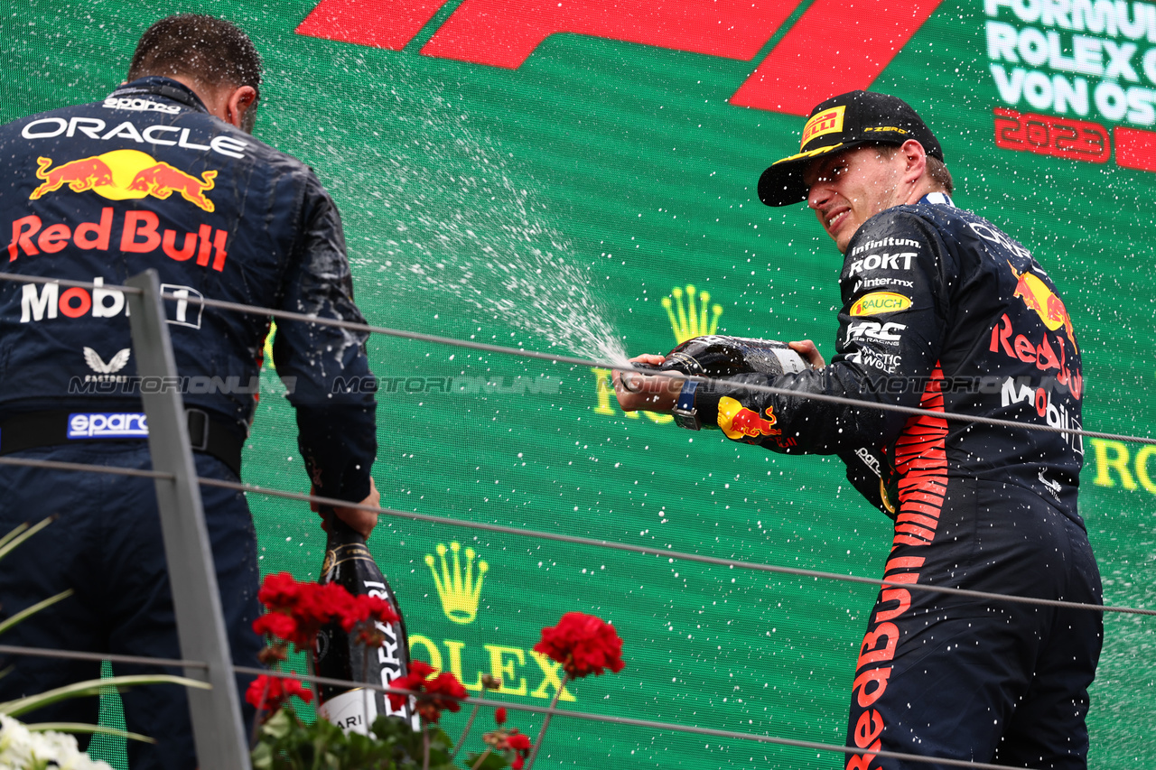 GP AUSTRIA, 1st place Max Verstappen (NLD) Red Bull Racing RB19.
02.07.2023. Formula 1 World Championship, Rd 10, Austrian Grand Prix, Spielberg, Austria, Gara Day.
- www.xpbimages.com, EMail: requests@xpbimages.com © Copyright: Batchelor / XPB Images