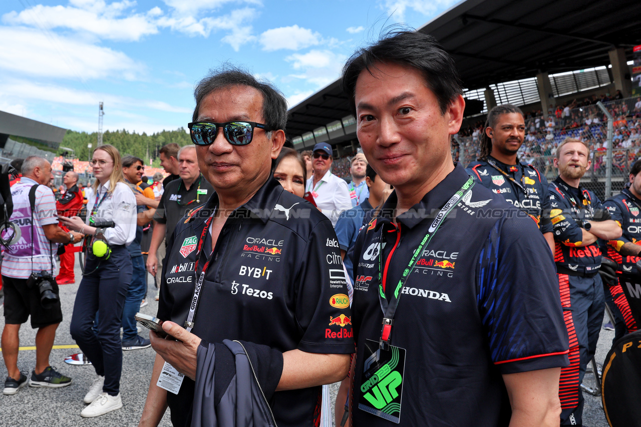 GP AUSTRIA, Chalerm Yoovidhya (THA) Red Bull Racing Co-Owner on the grid.

02.07.2023. Formula 1 World Championship, Rd 10, Austrian Grand Prix, Spielberg, Austria, Gara Day.

- www.xpbimages.com, EMail: requests@xpbimages.com © Copyright: Moy / XPB Images