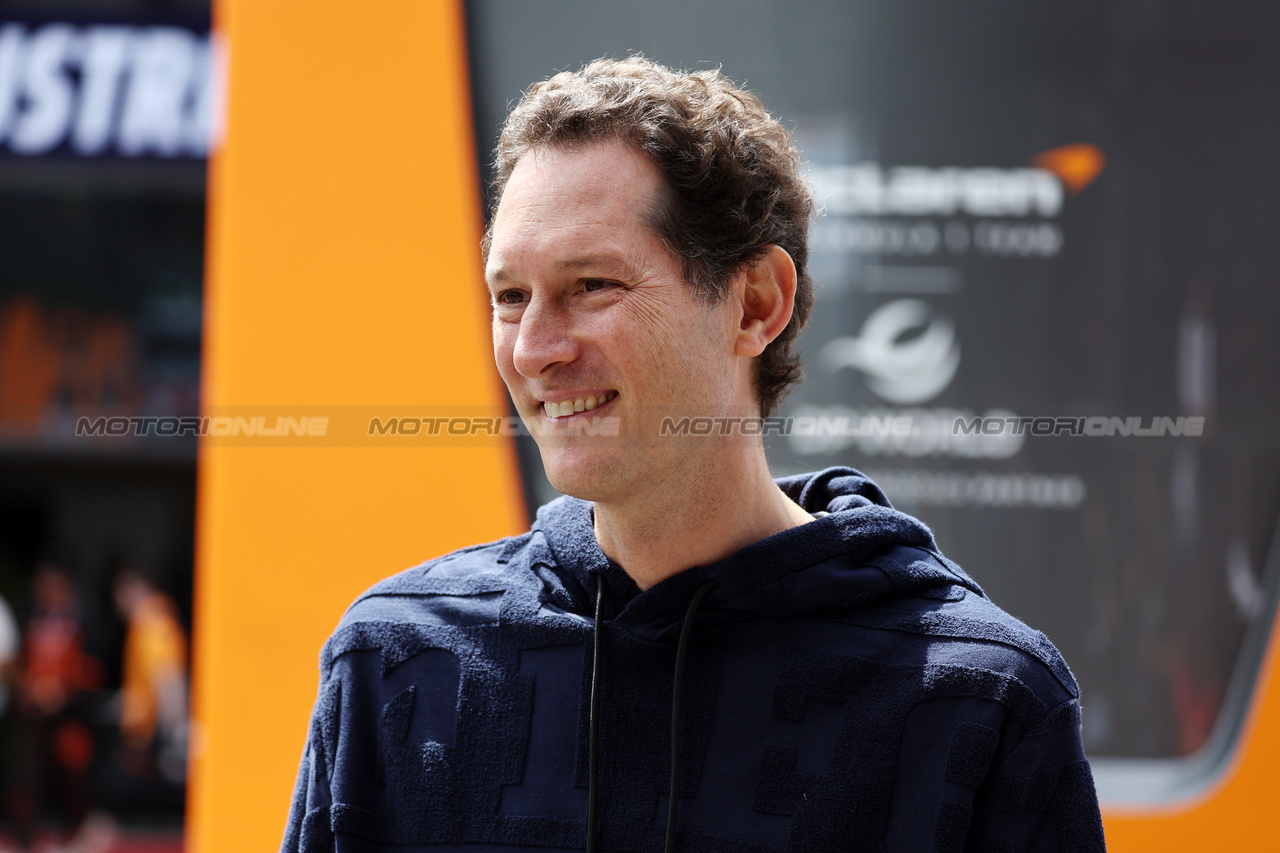 GP AUSTRIA, John Elkann (ITA) FIAT Chrysler Automobiles Chairman.

02.07.2023. Formula 1 World Championship, Rd 10, Austrian Grand Prix, Spielberg, Austria, Gara Day.

- www.xpbimages.com, EMail: requests@xpbimages.com © Copyright: Moy / XPB Images