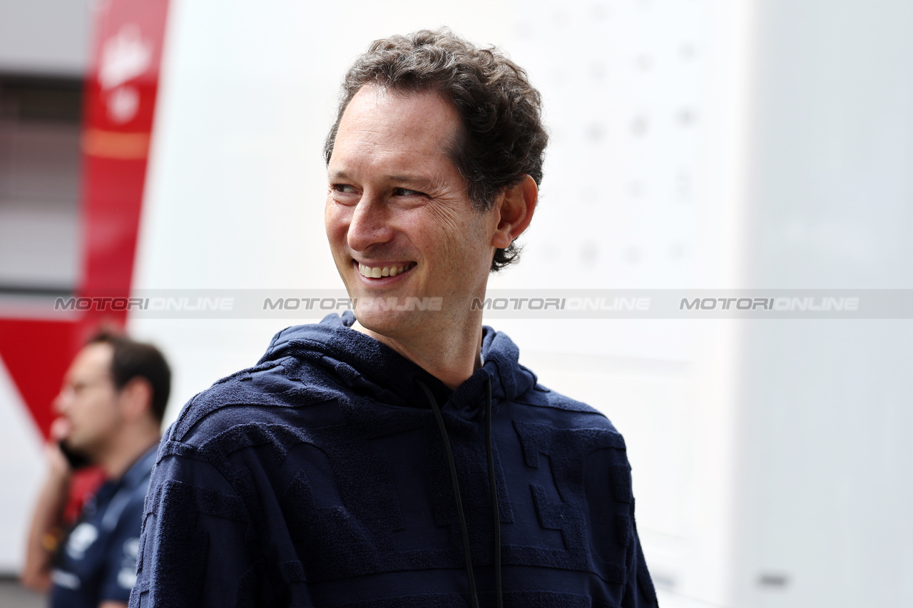 GP AUSTRIA, John Elkann (ITA) FIAT Chrysler Automobiles Chairman.

02.07.2023. Formula 1 World Championship, Rd 10, Austrian Grand Prix, Spielberg, Austria, Gara Day.

- www.xpbimages.com, EMail: requests@xpbimages.com © Copyright: Moy / XPB Images