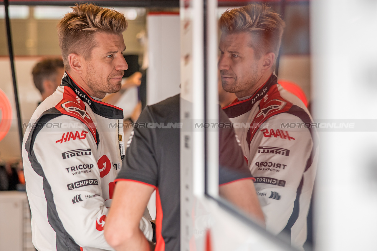 GP AUSTRIA, Nico Hulkenberg (GER) Haas F1 Team.

02.07.2023. Formula 1 World Championship, Rd 10, Austrian Grand Prix, Spielberg, Austria, Gara Day.

- www.xpbimages.com, EMail: requests@xpbimages.com © Copyright: Bearne / XPB Images