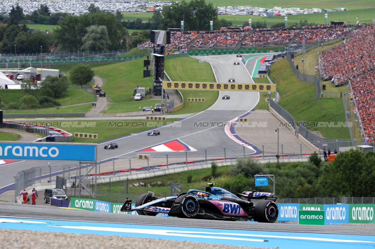 GP AUSTRIA, Pierre Gasly (FRA) Alpine F1 Team A523.

02.07.2023. Formula 1 World Championship, Rd 10, Austrian Grand Prix, Spielberg, Austria, Gara Day.

- www.xpbimages.com, EMail: requests@xpbimages.com © Copyright: Bearne / XPB Images